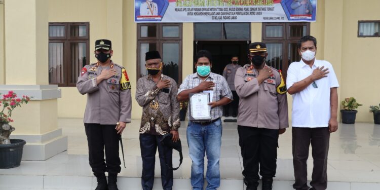 Kapolres Palas Apresiasi Prestasi Dedikasi Sarwedi, Bentuk Loyalitas Terhadap Polisi