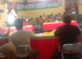 desa mahodang, jalan rusak, datangi kades