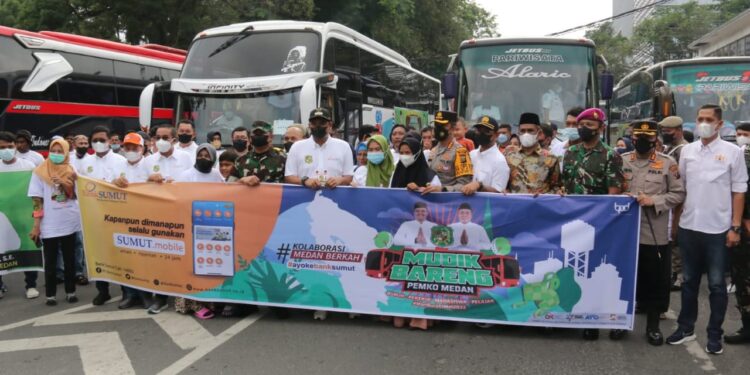 Delapan Tahun Tidak Pulang Ke kampung Halaman, Nurhayati Sitompul Bersyukur Adanya Program Mudik Gratis Pemko Medan