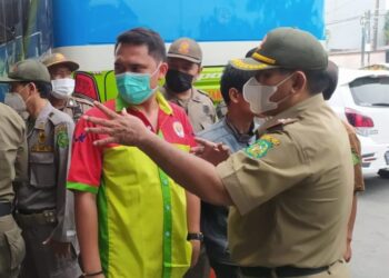 Pengamanan Mudik Lebaran, Tim Patroli Bersama Pemko Medan Pastikan Masyarakat Terapkan Prokes