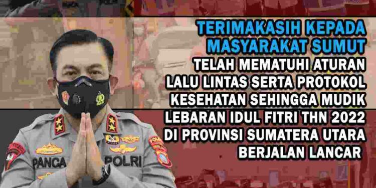 Kapolda Sumut Apresiasi Masyarakat Jaga Situasi Kamtibmas Kondusif Selama Lebaran