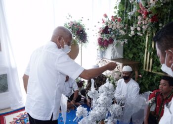 Bupati Asahan Hadiri Halal Bi Halal Dan Upah-upah Calhaj Keluarga Besar Disdik Asahan