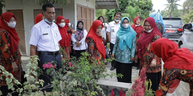 Ketua TP PKK Kabupaten Asahan Gencar Melakukan Bina Desa Ikuti Lomba PKK Tingkat Provsu
