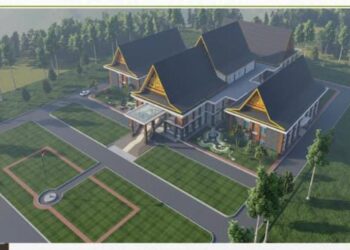 Pembangunan Lanjutan Gedung DPRD Natuna senilai 9,3 Miliar