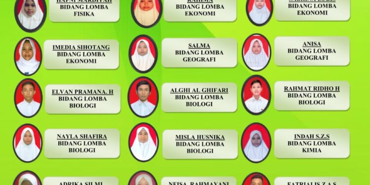 Puluhan Siswa MAN Aceh Singkil Ikuti Olimpiade Sains Nasional