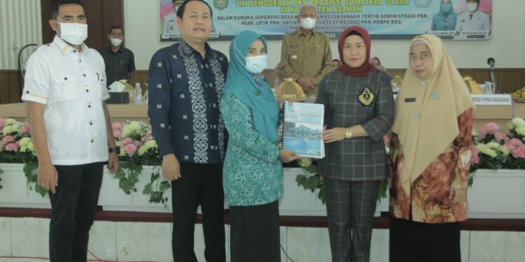 Bupati Asahan Sambut Kunjungan TP PKK Provsu Ke Kabupaten Asahan