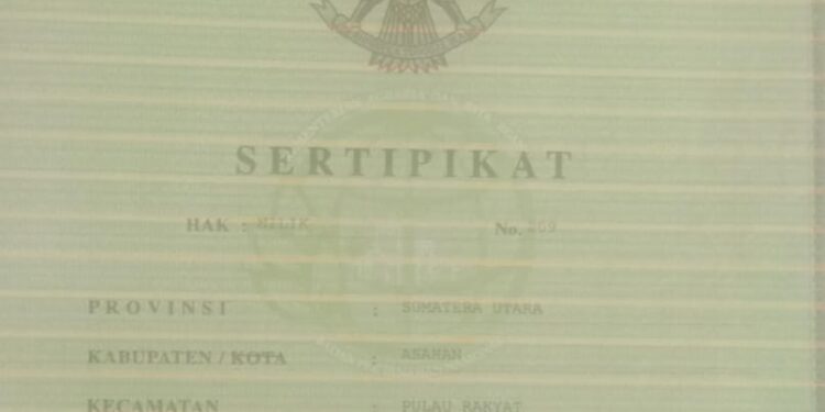 Dugaan “Pemalsuan” Tanda Tangan, Abudul Khoir Buat Dumas Ke Polres Asahan Dan Minta BPN Asahan Blokir Sertifikat Tanah