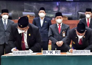 Rapat Paripurna DPRD Sumut Masa Persidangan III Tahun 2021-2022