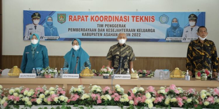 Bupati Asahan Buka Rakornis TP PKK Kabupaten Asahan