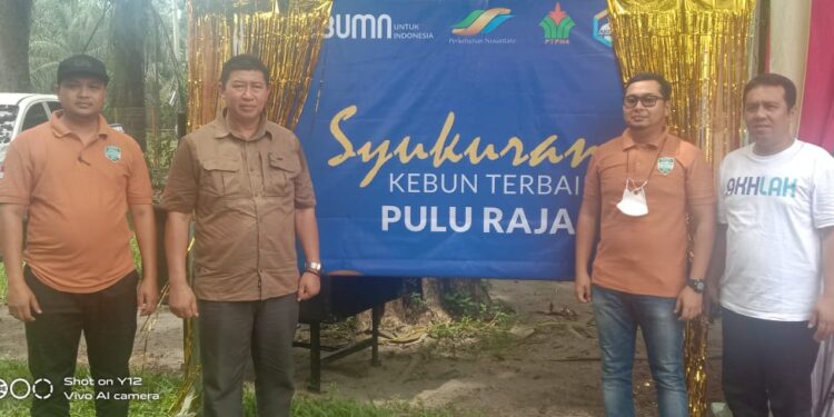 Raih Penghargaan Culture Excellence Award 2021, PTPN IV Pulu Raja Gelar Syukuran