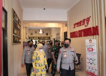 Kapolda Sumut Kunjungi Polres Tapteng Tengah