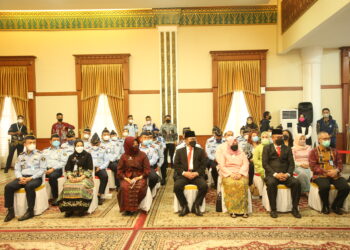 Plt Kantor Imigrasi Dabo Hadiri Serah Terima Jabatan Kepala Kantor Wilayah Kementerian Hukum dan HAM Kepulauan Riau