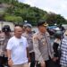 Bersama Kapolres, Ketua Komisi I DPRD Natuna Pantau Pelabuhan Rakyat Selat Lampa
