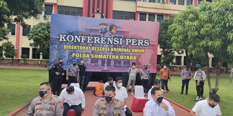 Tim Gabungan Jatanras Polda Sumatera Utara Berhasil Amankan Otak Pelaku dan Eksekutor Pelempar Bus Sartika