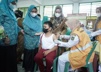 Ketua PKK Kabupaten Asahan Pantau Pelaksanaan BIAN