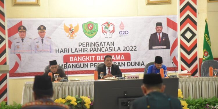 Sekda Tapsel:  Mari Tanamkan Nilai-Nilai Pancasila Agar Tumbuh Rasa Cinta Kepada NKRI