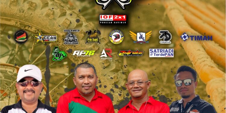 Piala Rokers Digelar, 100 Starter Kepri Bertanding di Ajang Enduro Cross Kundur