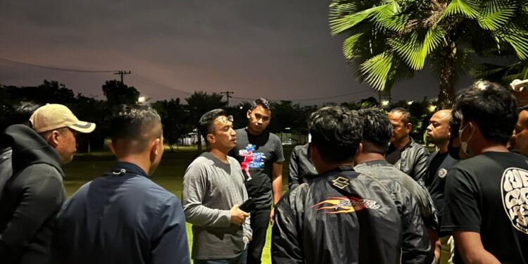 Kapolresta Deli Serdang Pimpin Tim Satgas Presisi Patroli Antisipasi Balap Liar