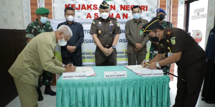 Kejatisu Lakukan Kunjungan Kerja di Kabupaten Asahan