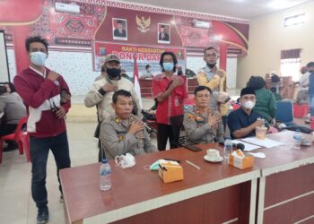 Sambut HUT ke-76 Bhayangkara, Polres Pelabuhan Belawan Gelar Donor Darah