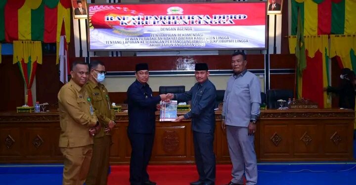 Pansus DPRD Lingga Sampaikan Sejumlah Koreksi dari LKPJ Bupati Tahun 2021