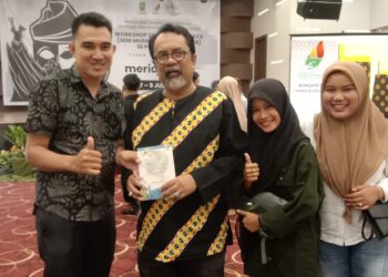 3 Orang Pengurus Lembaga Tepak Sirih Rohil Mengikuti Workshop Seni Taman Budaya Di Pekanbaru