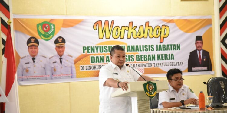 Bupati Tapsel: Analisis Jabatan Bagi ASN Penting Dalam Wujudkan Tata Kelola Pemerintahan yang Baik