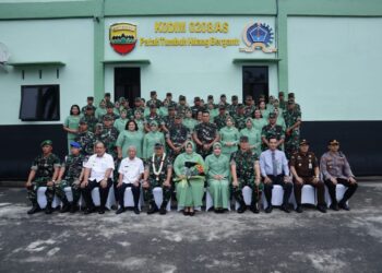 Danrem 022/PT Lakukan Kunjungan Kerja Di Kabupaten Asahan