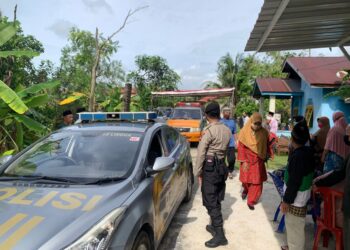 Dalam Rangka Hari Bhayangkara Ke-76, Satuan Samapta Polres Lingga Tingkatkan Patroli Rutin