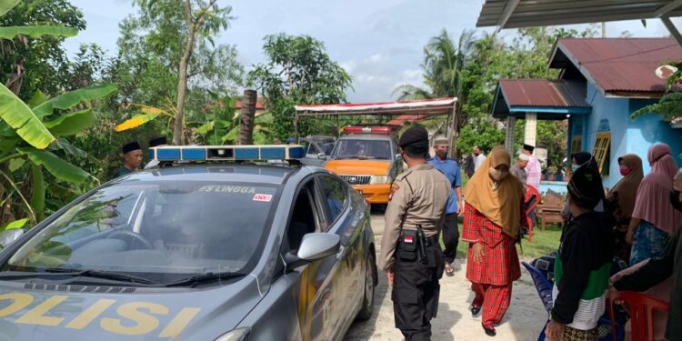 Dalam Rangka Hari Bhayangkara Ke-76, Satuan Samapta Polres Lingga Tingkatkan Patroli Rutin