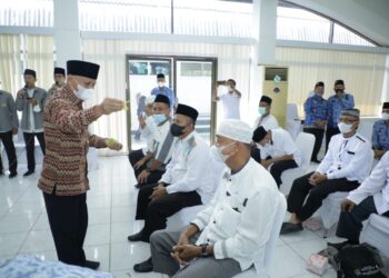 Bupati Asahan Upah-Upah Jema’ah Haji Anggota Korpri Asahan Tahun 1443 H/2022 M
