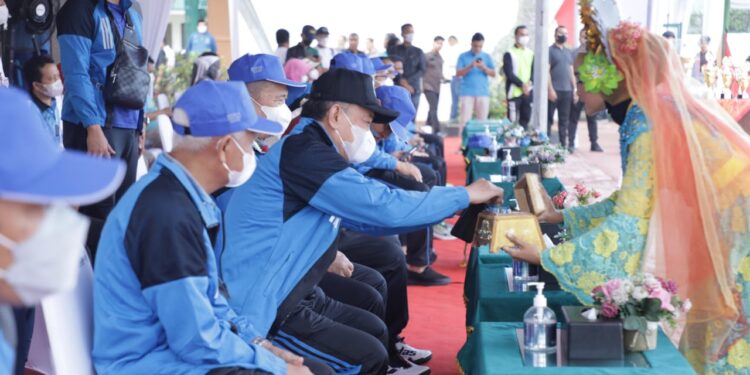 Bupati Asahan Hadiri Pembukaan Turnamen Tennis KPT Cup IV Tahun 2022