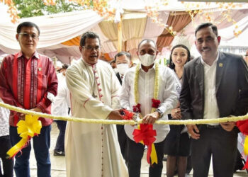 Gubsu Resmikan Gedung SMP/SMA Santo Thomas 1 Medan Ketua DPRD Medan Hadir