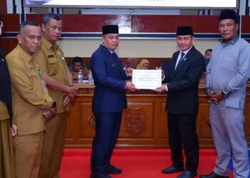 DPRD Lingga Gelar Paripurna Penyampaian Pandangan Atas Dua Ranperda Pemerintah Lingga