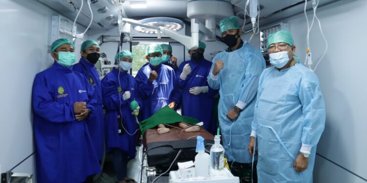 Pemkab Asahan dan Kodim 0208/Asahan Gelar Bhakti Sosial