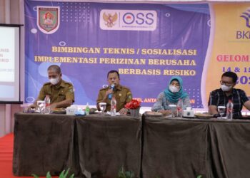 Bupati Asahan Buka Secara Resmi Bintek Dan Sosialisasi Implementasi Perizinan Berusaha Berbasis Resiko