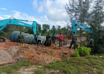PT IKJ Gerak Cepat Perbaiki Jembatan Penghubung yang Putus