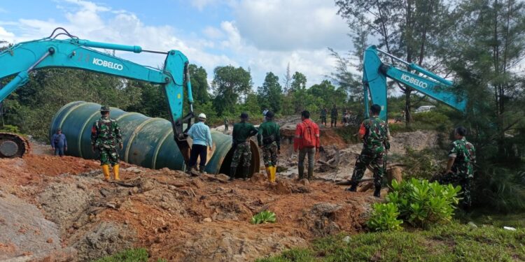 PT IKJ Gerak Cepat Perbaiki Jembatan Penghubung yang Putus
