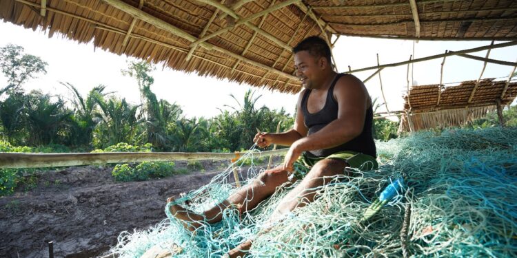 Jadi Mitra Binaan PT Timah Tbk, Sugianto Bisa Tambah Jaring untuk Melaut