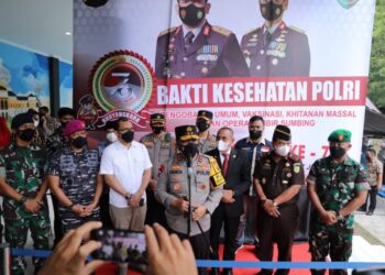 Polda Sumut Gelar Bakti Kesehatan Sambut Hari Bhayangkara Ke 76