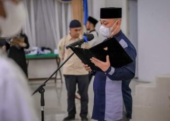 Bupati Lingga M, Nizar Kukuhkan Forum Remaja Mesjid Lingga