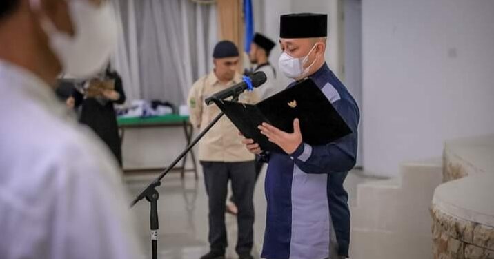 Bupati Lingga M, Nizar Kukuhkan Forum Remaja Mesjid Lingga