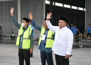 Bupati Lepas 83 JCH Tapsel dari Bandara Kuala Namu Menuju Jeddah