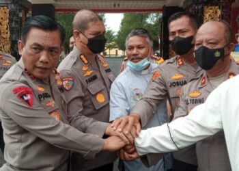 Pastor Dan Wakapolres Samosir Temui Kapoldasu, Panca: Restoratif Justice Pedoman Menyelesaikan Persoalan