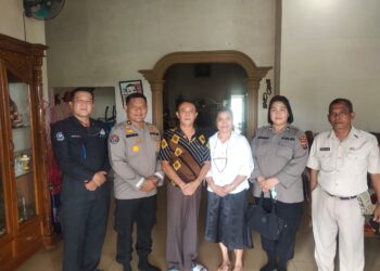 Sambut HUT Bhayangkara Ke-76, Subbid Penmas Poldasu Giat Anjangsana