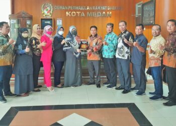 Sekretariat DPRD Kota Medan Terima Kunjungan Kerja dari Pimpinan dan Anggota DPRK Aceh