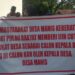Emak-emak Demo, Keberatan Camat Berikan Izin Cuti 4 Perangkat Desa Dicalonkan Kades