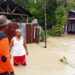 Hujan Deras dan Luapan Drainase, Sejumlah Kawasan di Dabo Singkep Dilanda Banjir