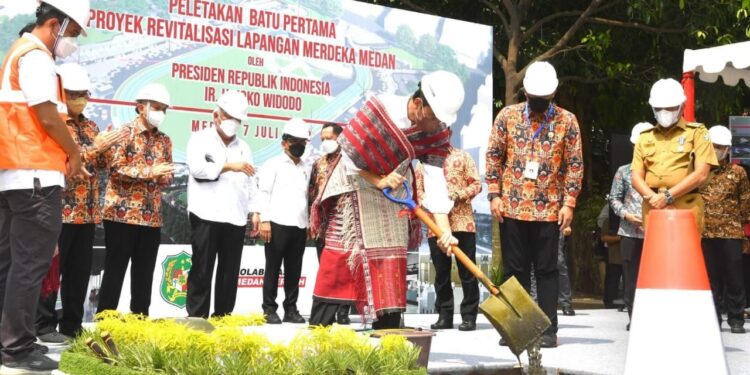 Revitalisasi Lapangan Merdeka Medan