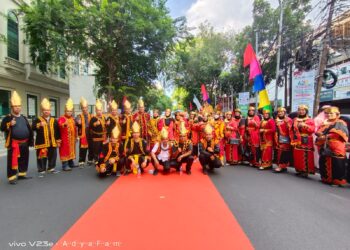 Bobby Nasution Apresiasi Peserta Busana Karnaval dan Pawai Budaya HUT ke-432  Kota Medan